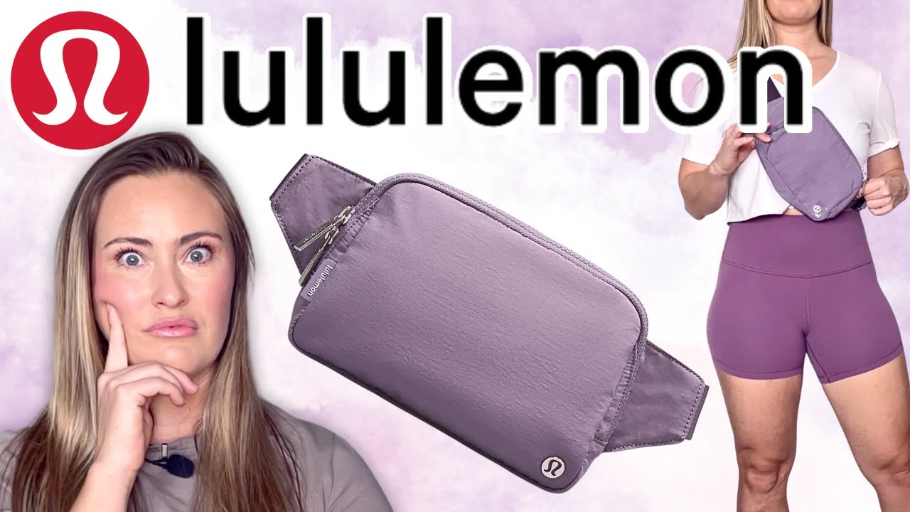 ULTIMATE LULULEMON EVERYWHERE BELT BAG REVIEW | EVERYWHERE BELT BAG LARGE 2L TRY ON HAUL