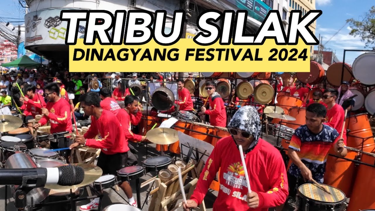 TRIBU SILAK DRUMMER DINAGYANG FESTIVAL 2024 TRIBE COMPETITION #dinagyang2024