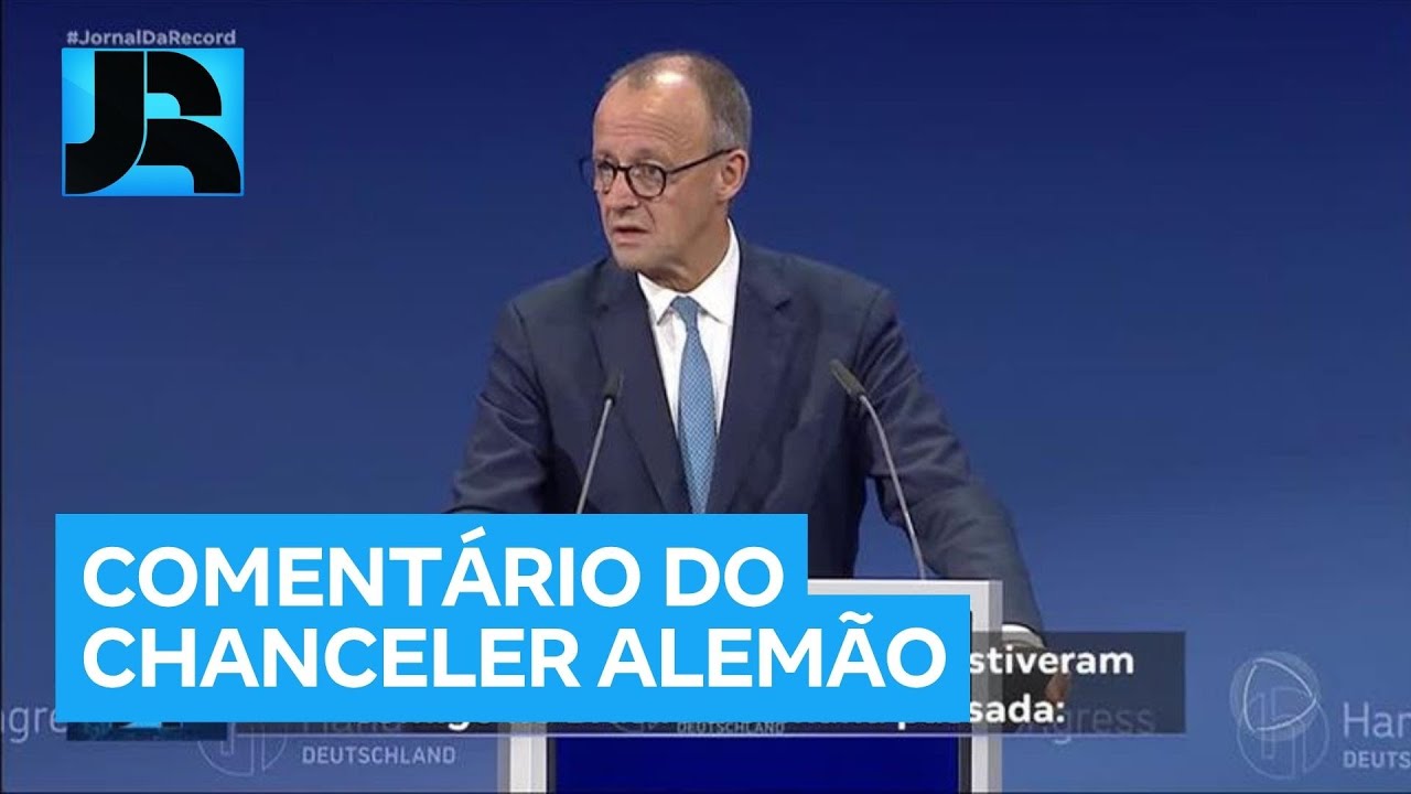 Chanceler alemão diz que jornalistas ficaram 'aliviados' por retornarem à Alemanha após a COP30