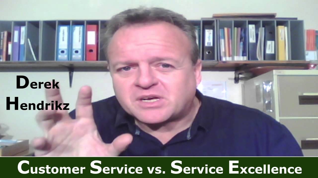 Customer Service vs Service Excellence Video Tutorial