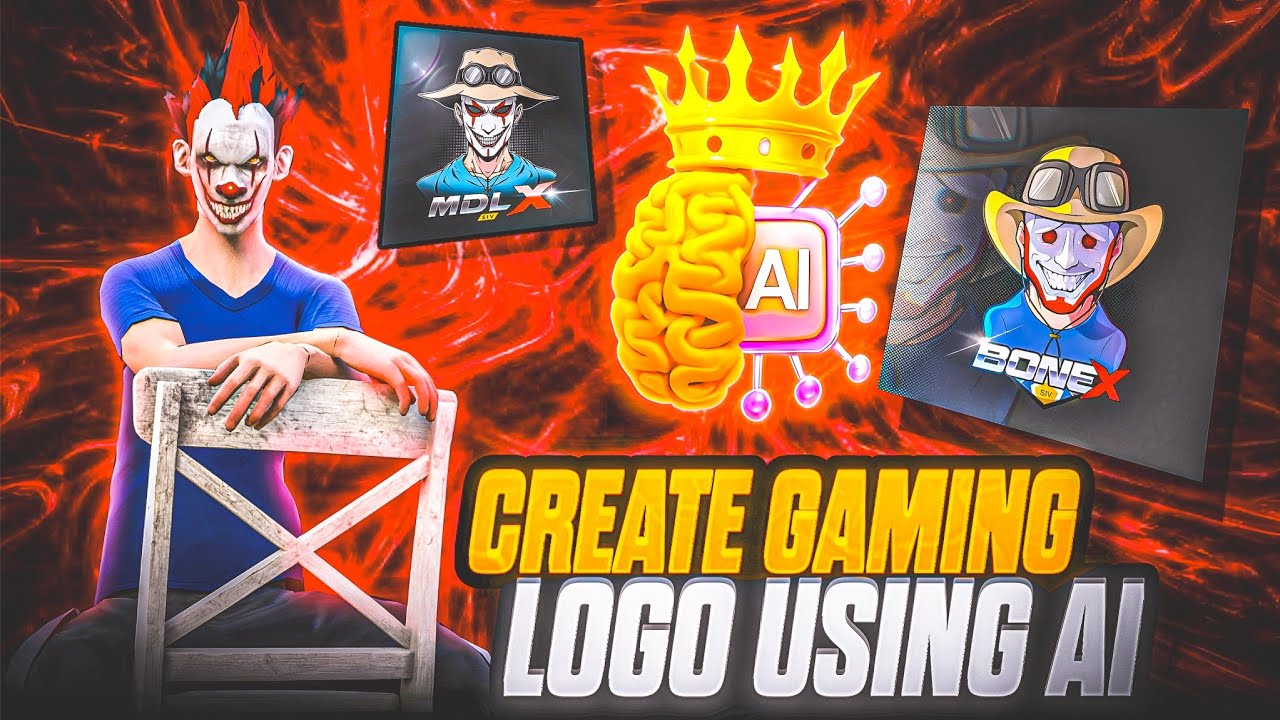How to Create a Gaming Logo Like @zoroffxx & @BONEX4_FF Using AI!