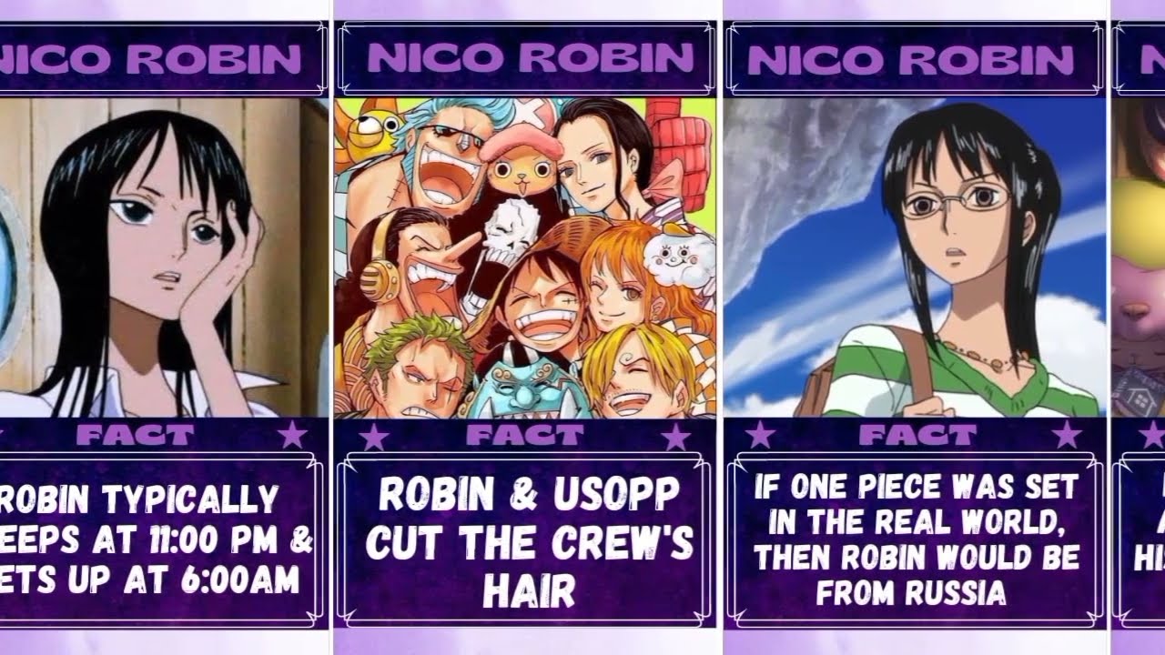 One Piece Nico Robin Unknown Facts True Fan Should Know | Nico Robin Secrets