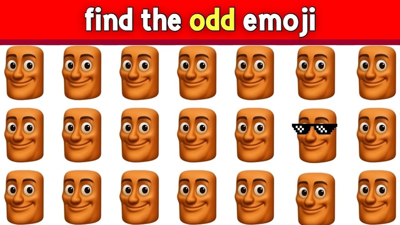 Find The Odd One Out | Emoji Quiz