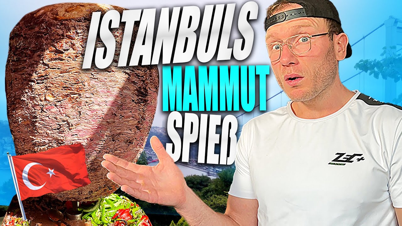 Istanbul DÖNER KEBAB Tour| Was für ein GIGANTISCHER Spieß!