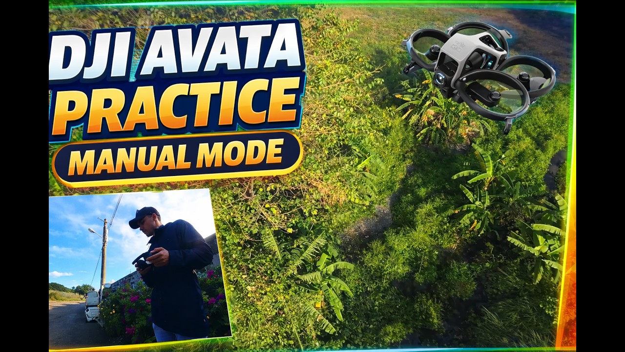 Practice manual mode DJI AVATA | FPV free style