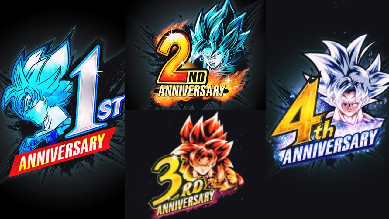 ALL ANNIVERSARY SPECIAL CUTSCENES 🔥!! [Dragon Ball Legends 4th Anniversary]