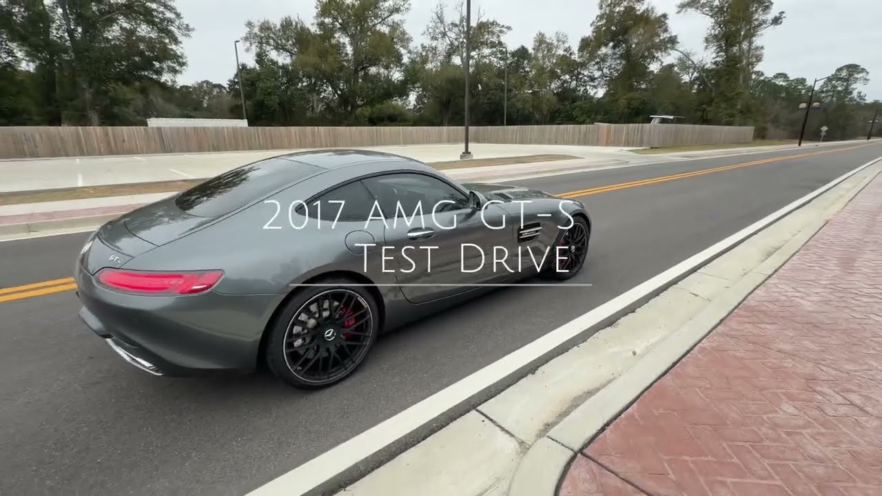 2017 Mercedes AMG GT S Test Drive