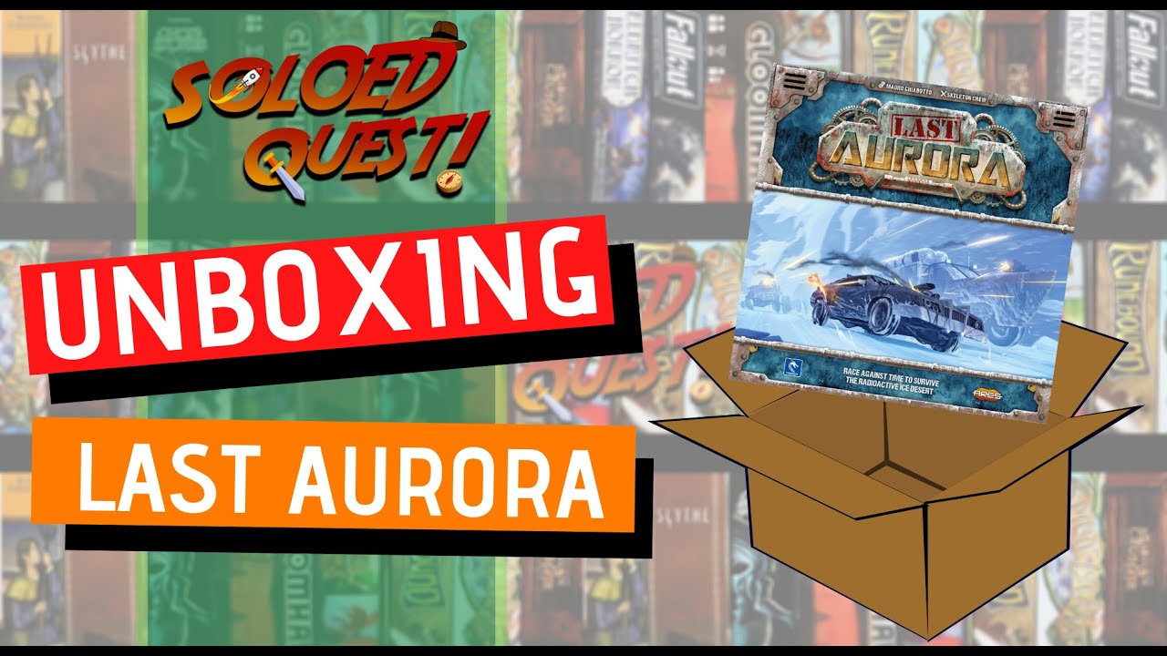 Unboxing Last Aurora (retail version)