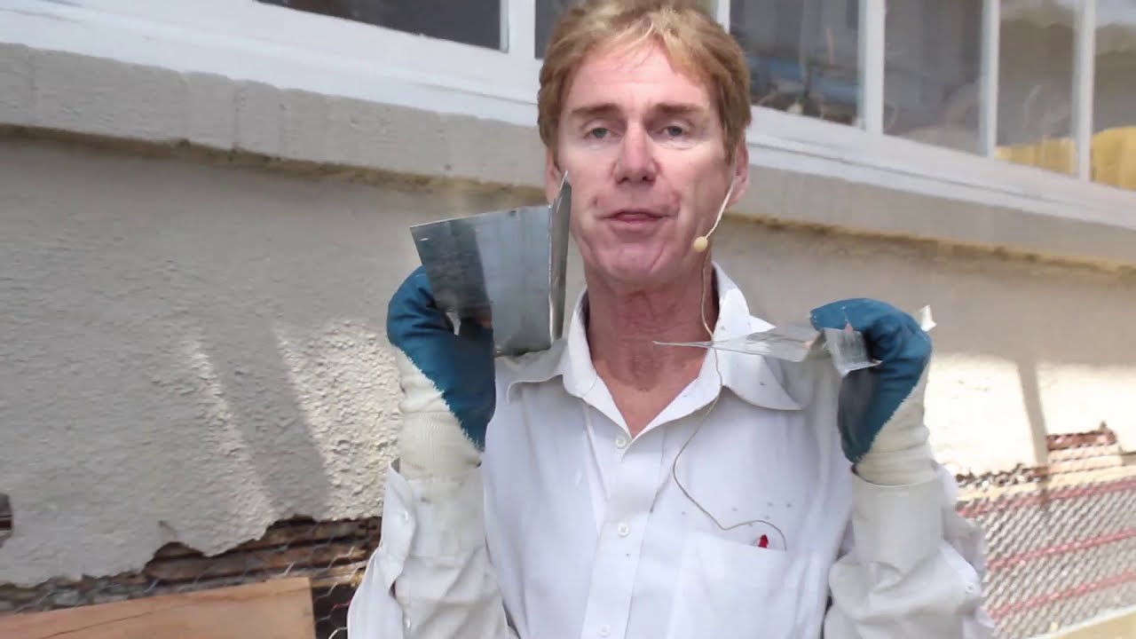 Stucco Drip  or Weep screeds.