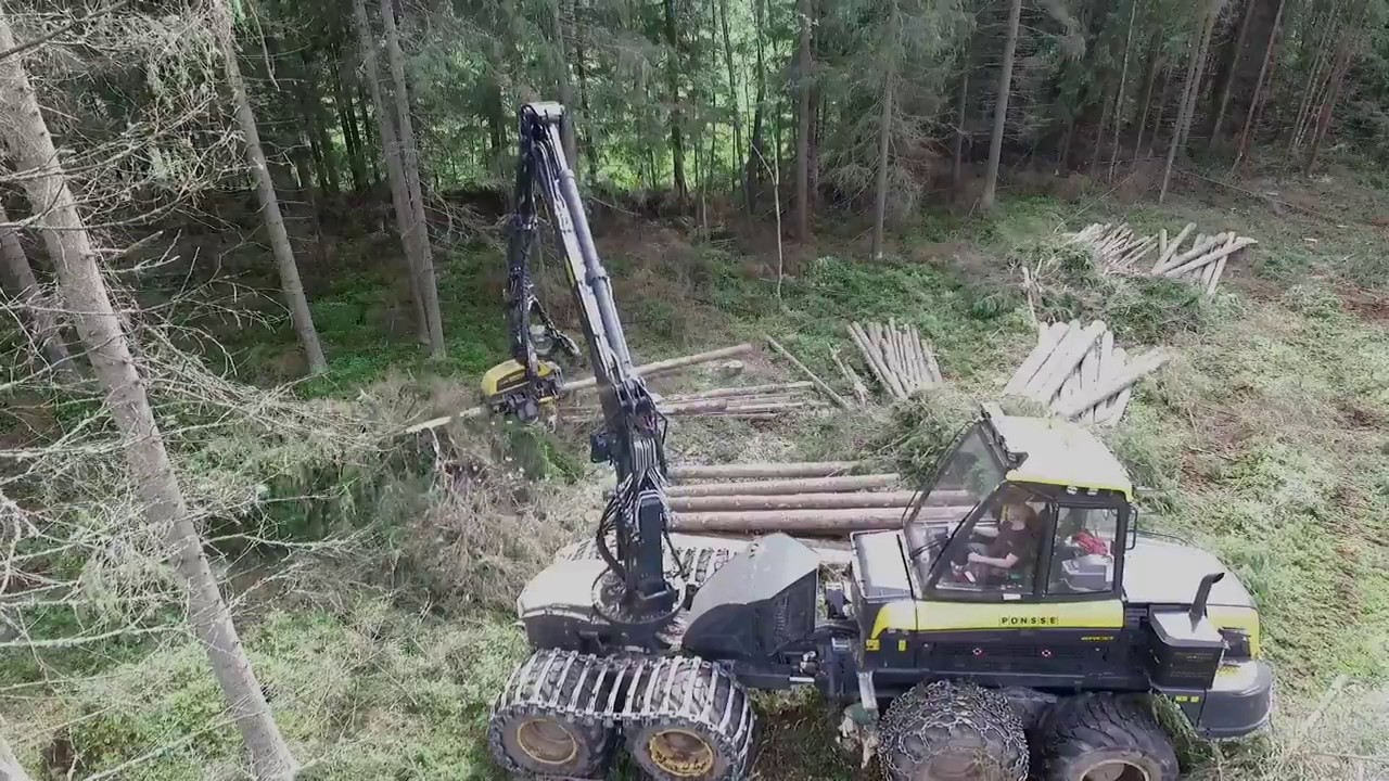 Ponsse Ergo Harvester