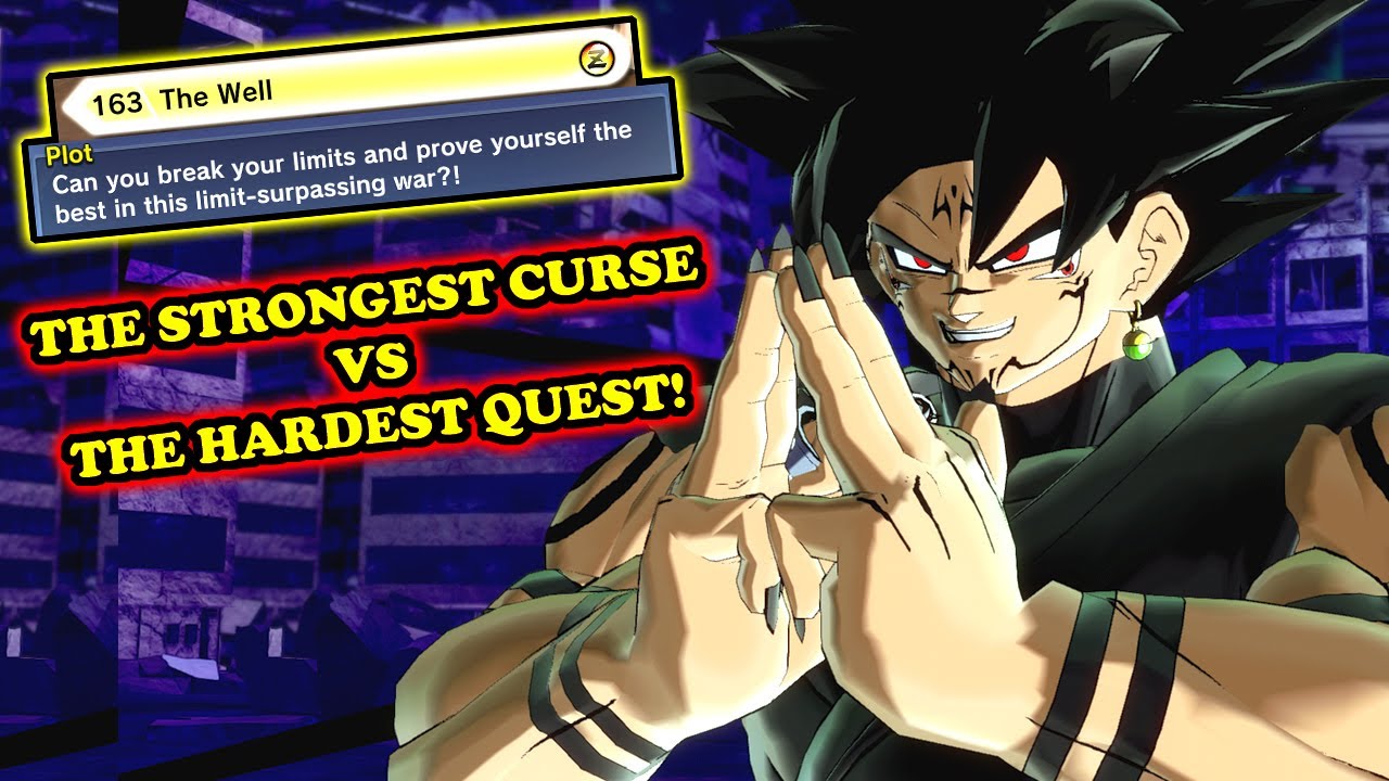 CURSE GOKU BLACK (SUKUNA) VS HARDEST QUEST EVER GOGETA DUAL BOSSES w/ 15.000.000 HP! Dragon Ball XV2