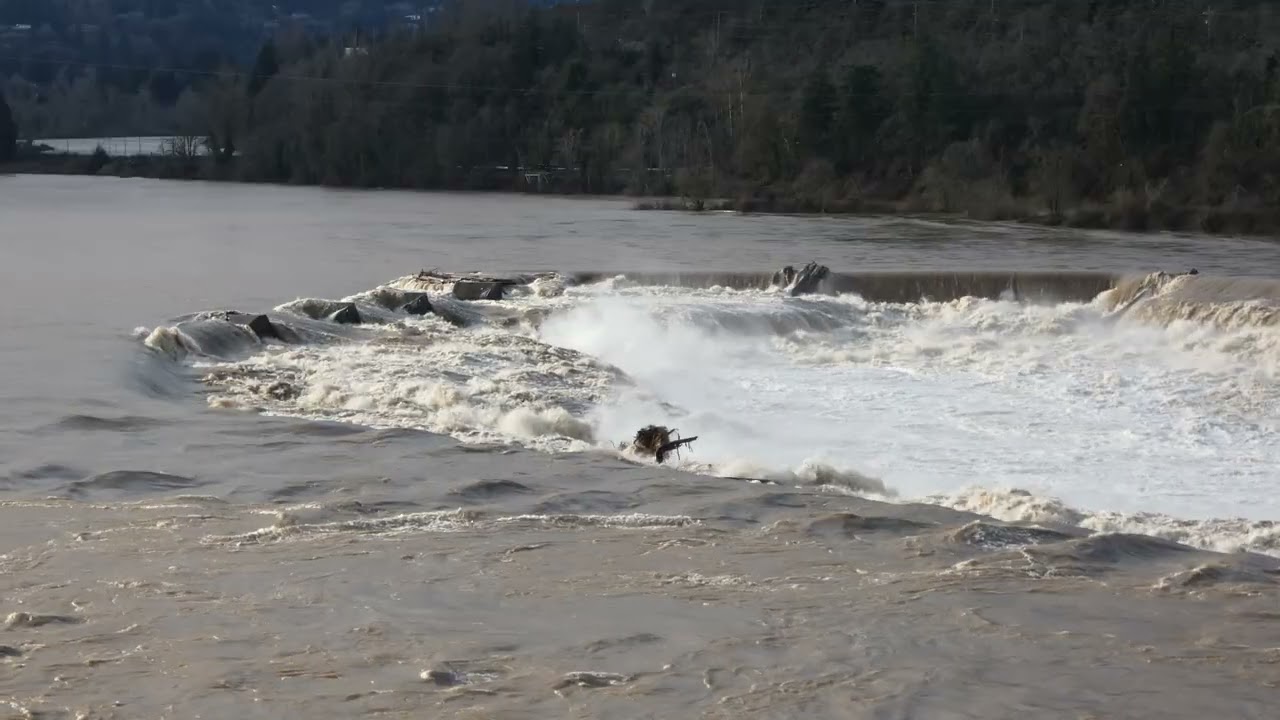 Willamette Falls, 4k