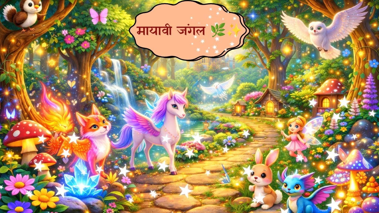 मायावी जंगल 🌿 | The Enchanted Forest | Moral Stories | Fairy tales | Bedtime Stories