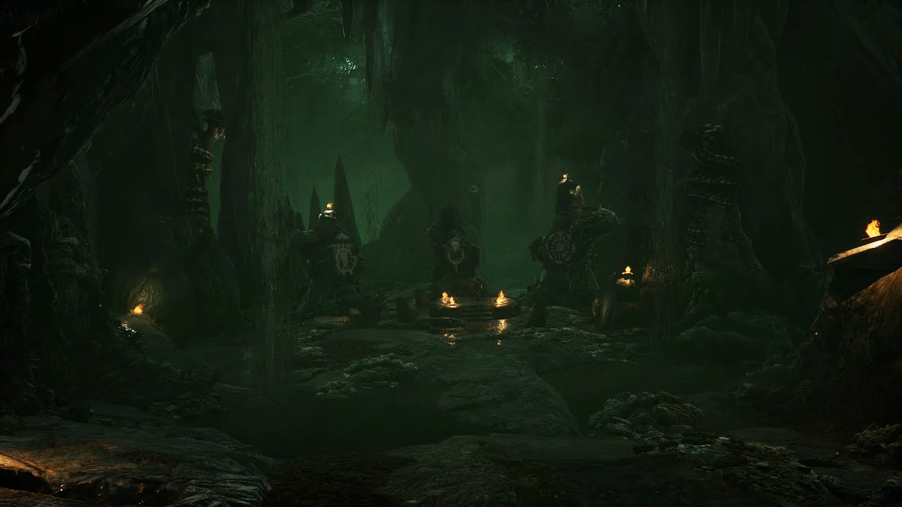 The Sinking City | Video Game Ambience & Music | Temple of Dagon (Nosedive)