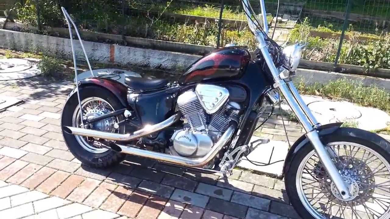 honda shadow vt 600 chopper sound.