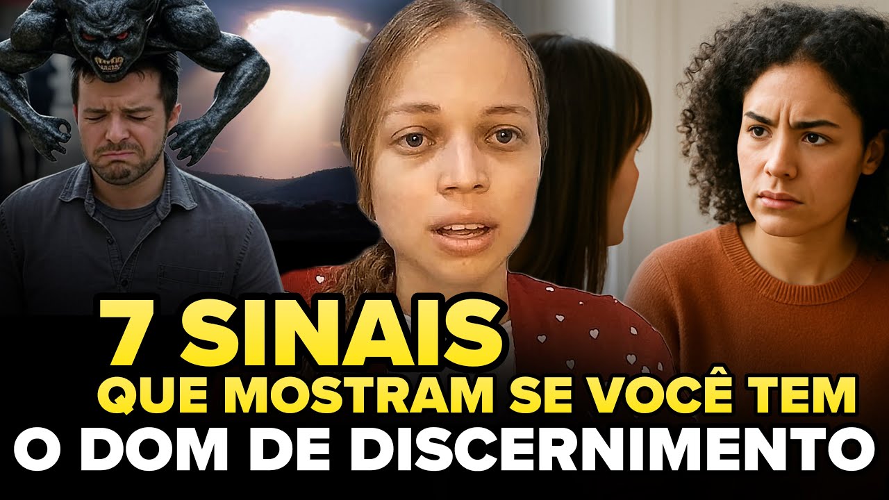 VEJA O Q DEUS MOSTROU PRA ELA ATRAVÉS DO DOM DE DISCERNIMENTO - SAIBA COMO FUNCIONA E PRA Q SERVE!