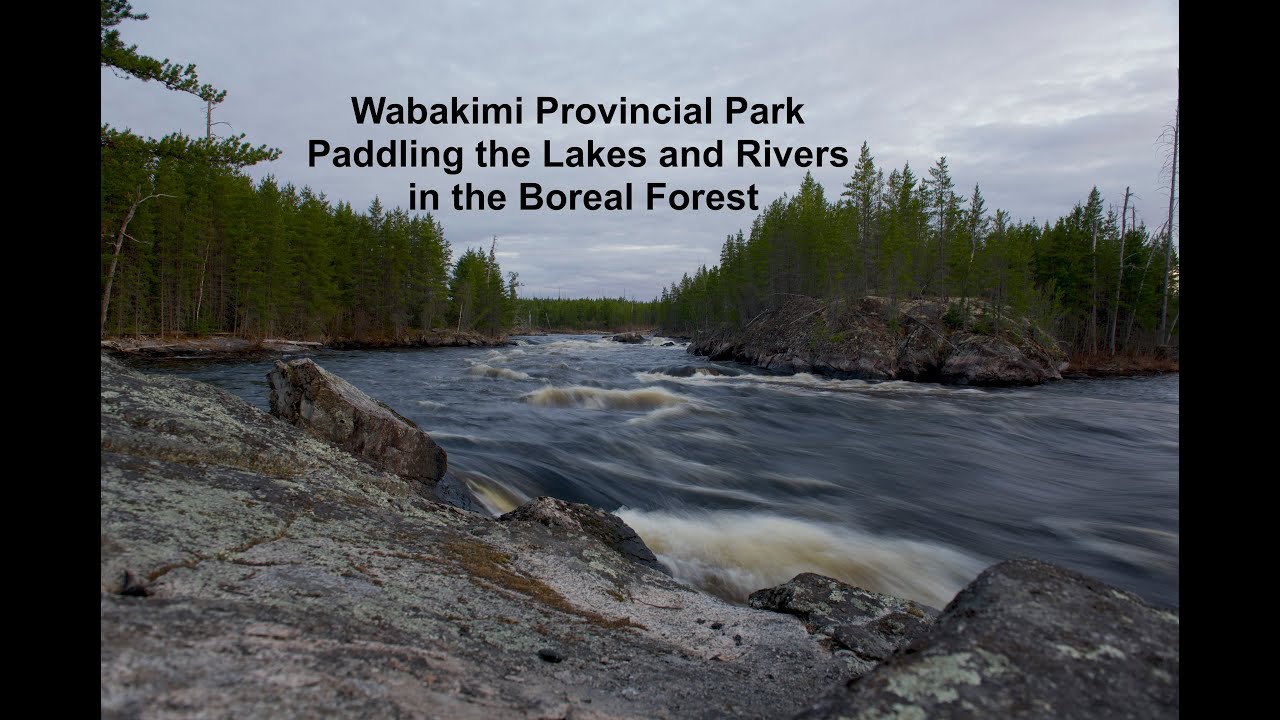 Wabakimi Provincial Park Spring Ice Out Canoe Trip