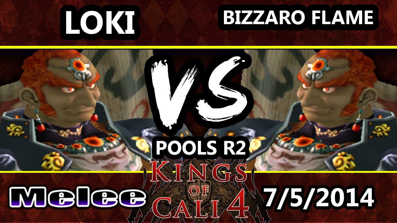 Kings of Cali 4 - Loki (Ganondorf) Vs. Bizzarro Flame (Ganondorf) - Pools Round 2