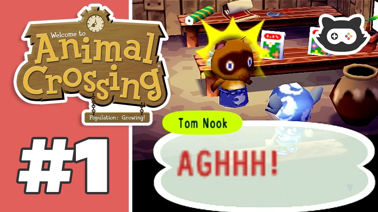 Let's Play: Animal Crossing Gamecube in 2021 (Episode 1: New Town)