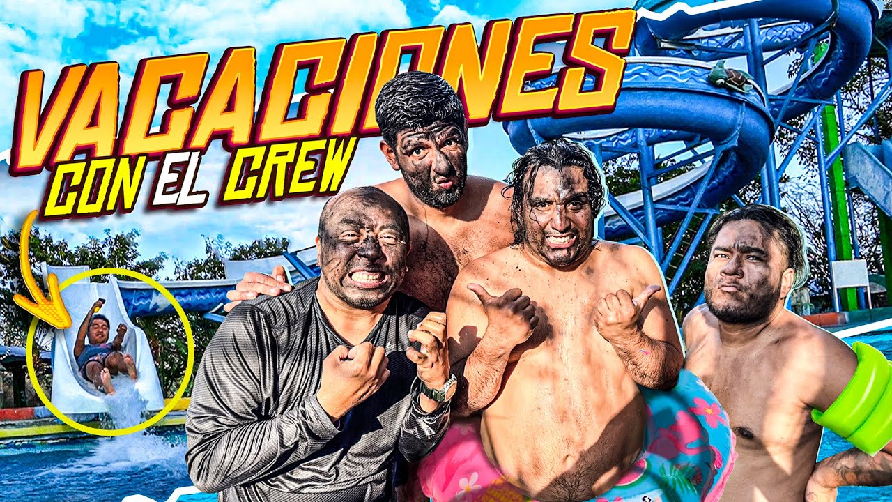 VACACIONES CON EL CREW | PARQUE ACUATICO 🌊🏊‍♀️