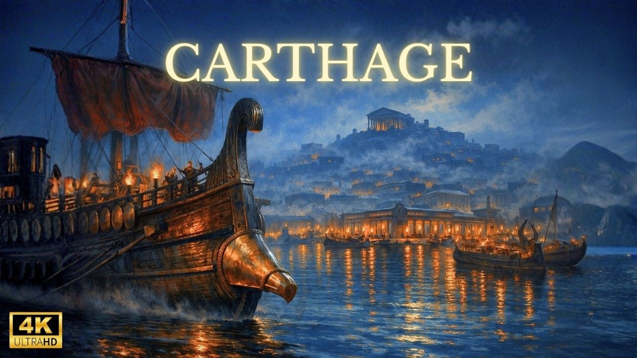 Ancient Carthage (Walkthrough) | Immersive Audio [No Narration]