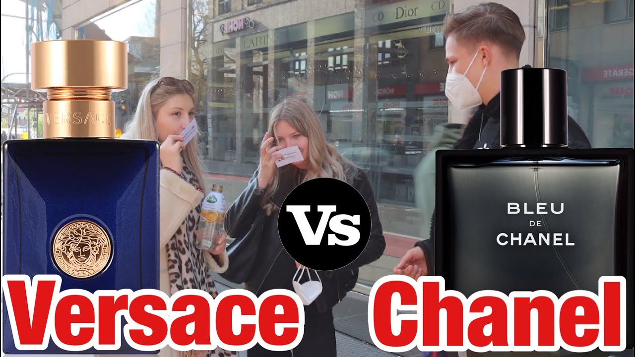 Bleu de Chanel edt vs Versace Dylan Blue | fragrance test