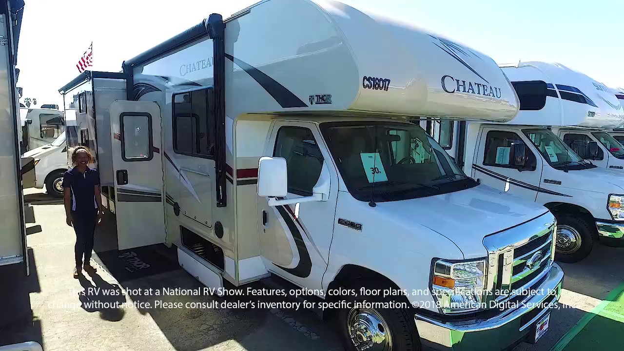 2018 Thor Motor Coach-Chateau Ford E-450-30D Bunkhouse