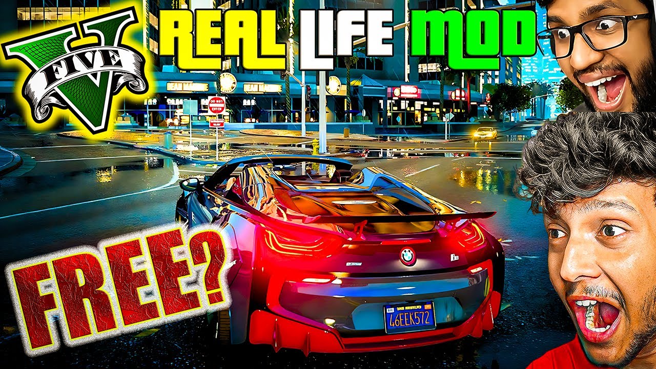 GET GTA 5 Real LIFE MOD FREE 😍&ndash; Step-by-Step Install!