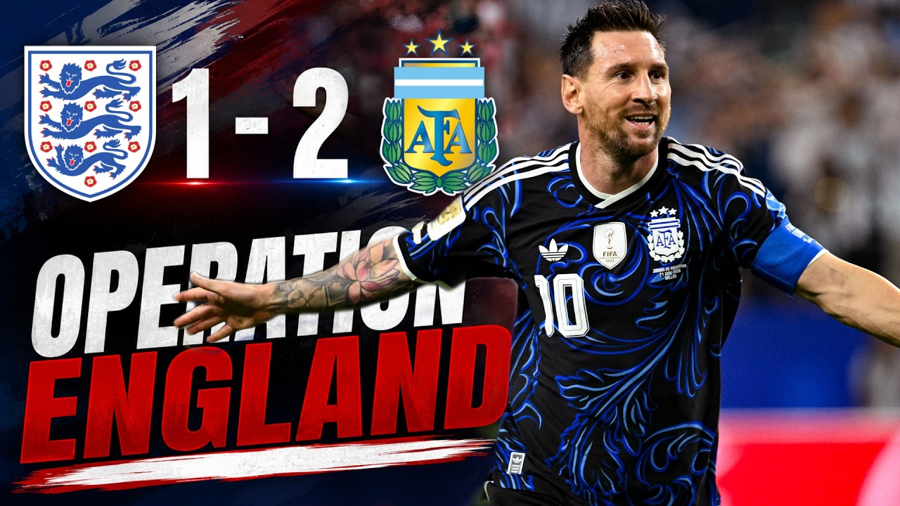 It's not coming home, again. | England 1-2 Argentina | #OperationEngland