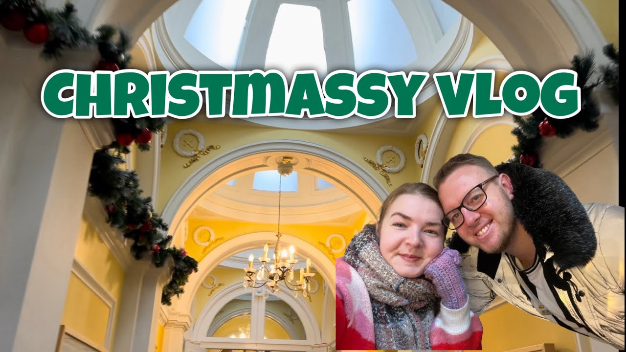 Christmassy Vlog 🎄🎅🏻 gift wrapping, charity shop finds, Northwood House Christmas Fayre