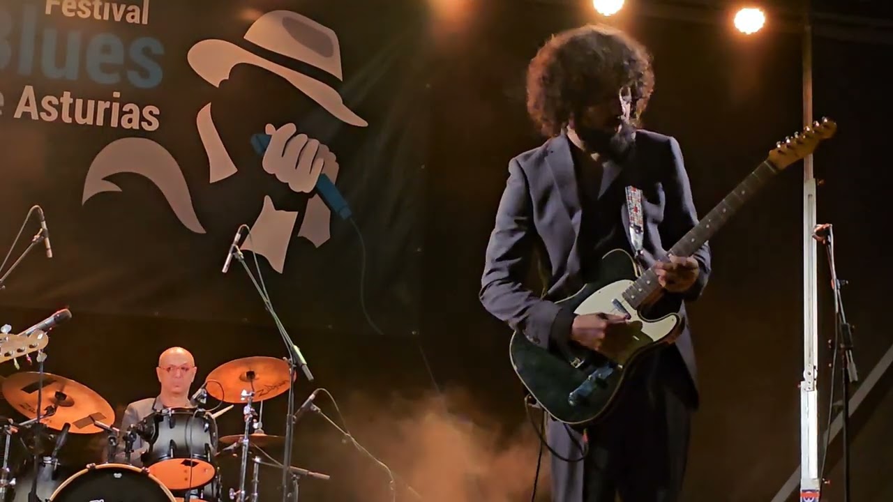 Kid Carlos Band, en el Festival Blues de Asturias. Octubre 2025. Luarca.