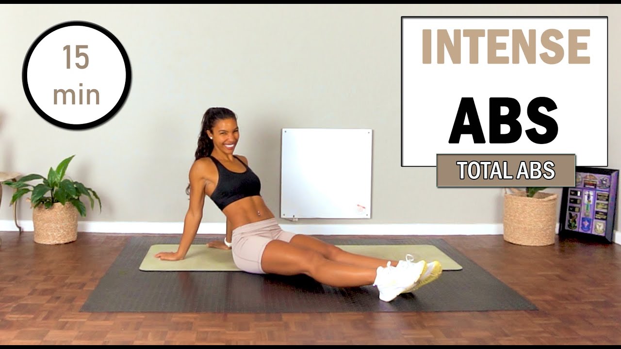 15 min INTENSE TOTAL ABS WORKOUT | The Modern Fit Girl Abs Workout