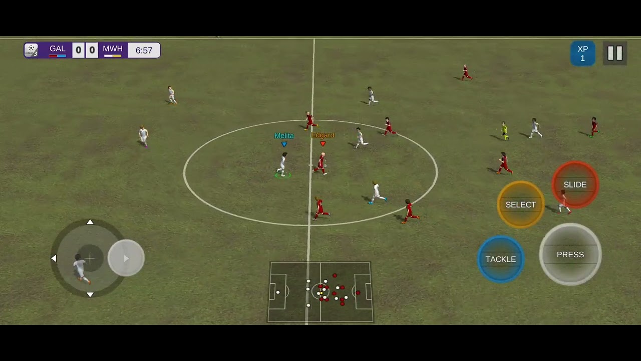 Playing as Real Madrid in Pro league soccer