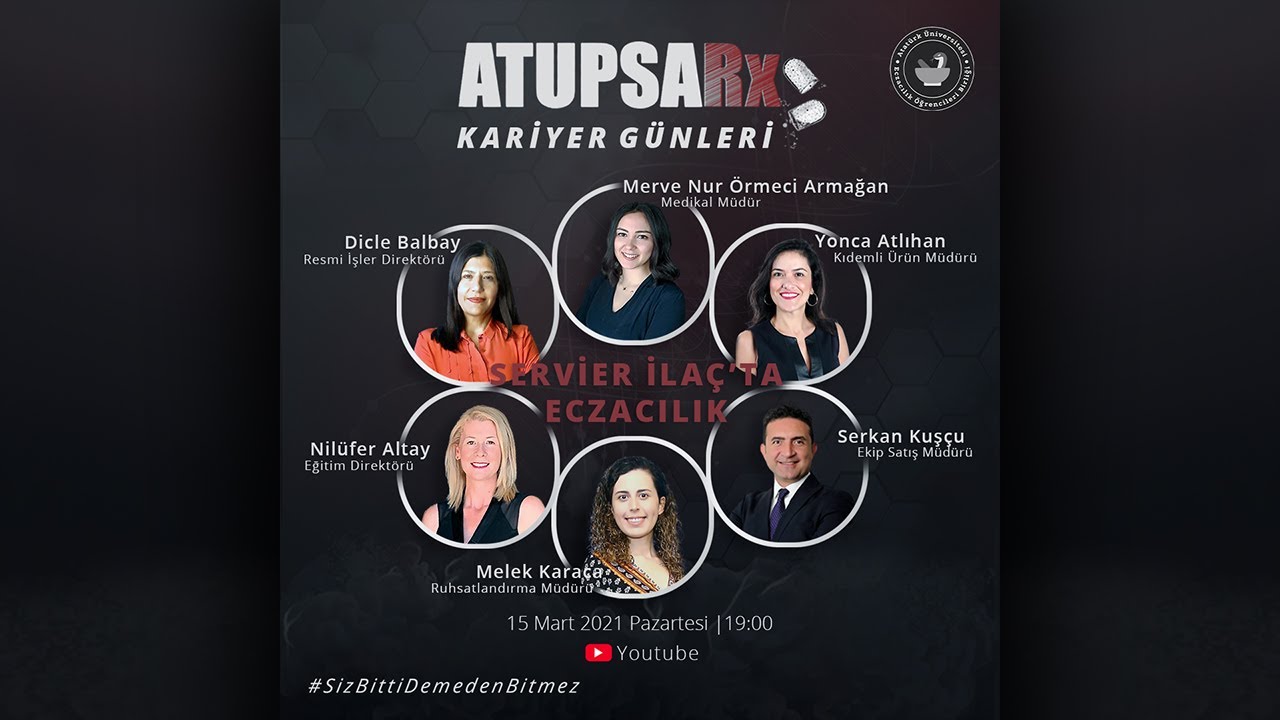 SERVİER İLAÇ'TA ECZACILIK | ATUPSARx KARİYER GÜNLERİ 🎓