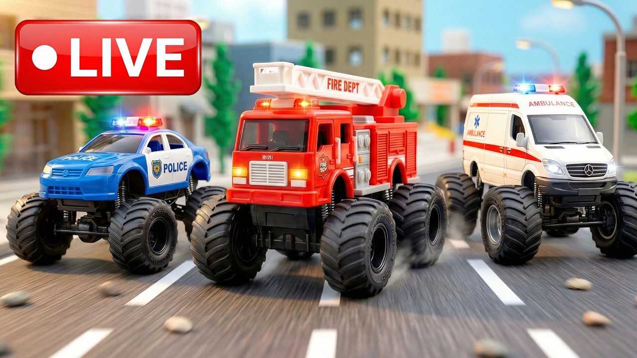 🔴 LIVE The Great Truck Rescue Mission! 🚜🚨