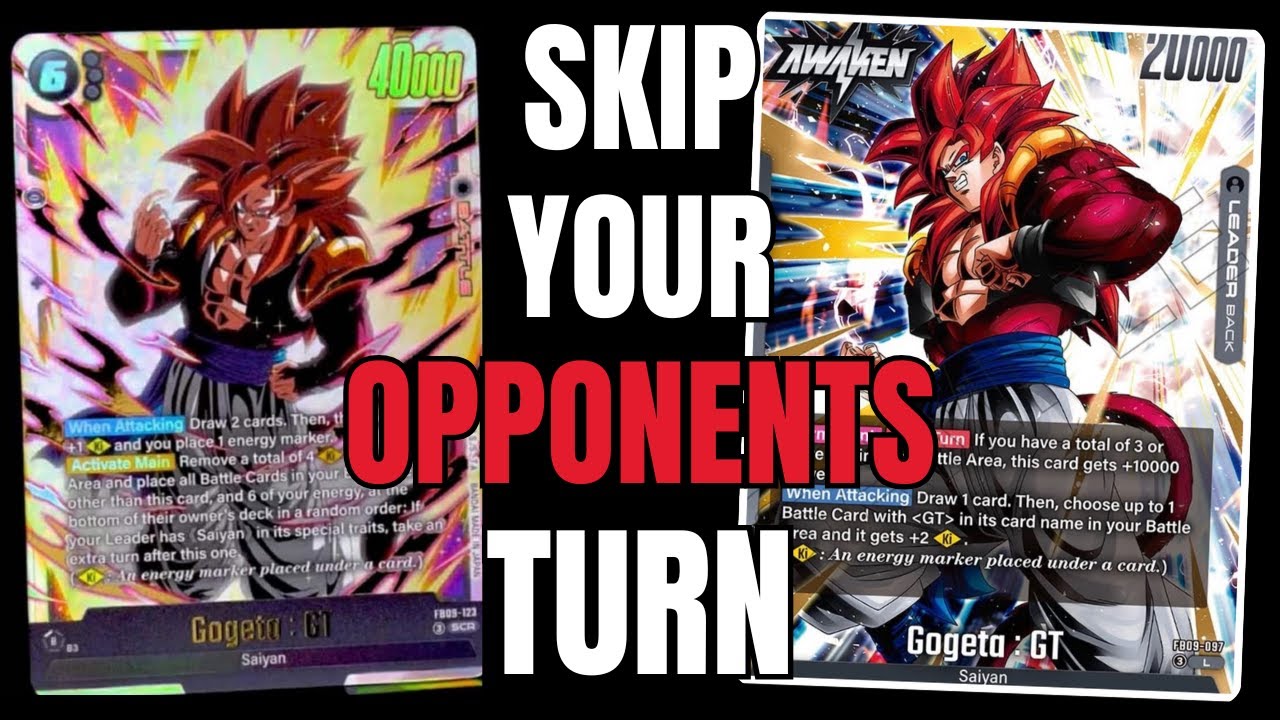 Gogeta GT Is The BEST New Deck IN Fusion World Set 9