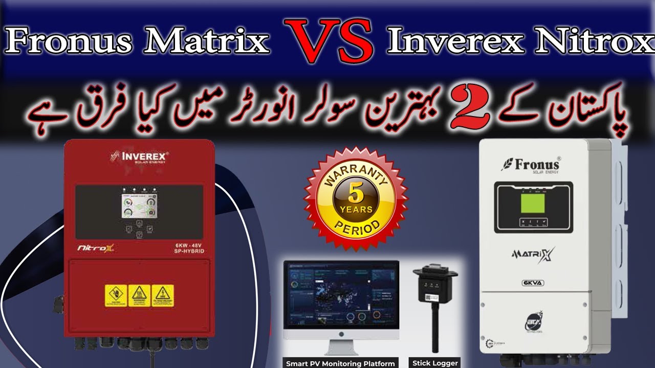 Best IP65 Solar Inverter In 2023 | Difference Between Inverex nitrox and Fronus Matrix