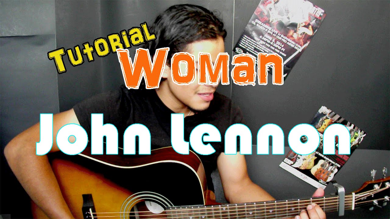 Como tocar WOMAN - John Lennon - Guitarra Acustica (HD) Tutorial