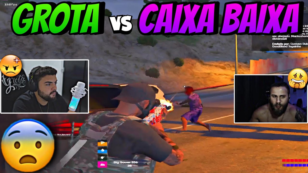 TRETA DE PISTA GROTA x CAIXA BAIXA🔥 FOI A REVENCHE DA ULTIMA TRETA?😱 | COMPLEXO CLIPES