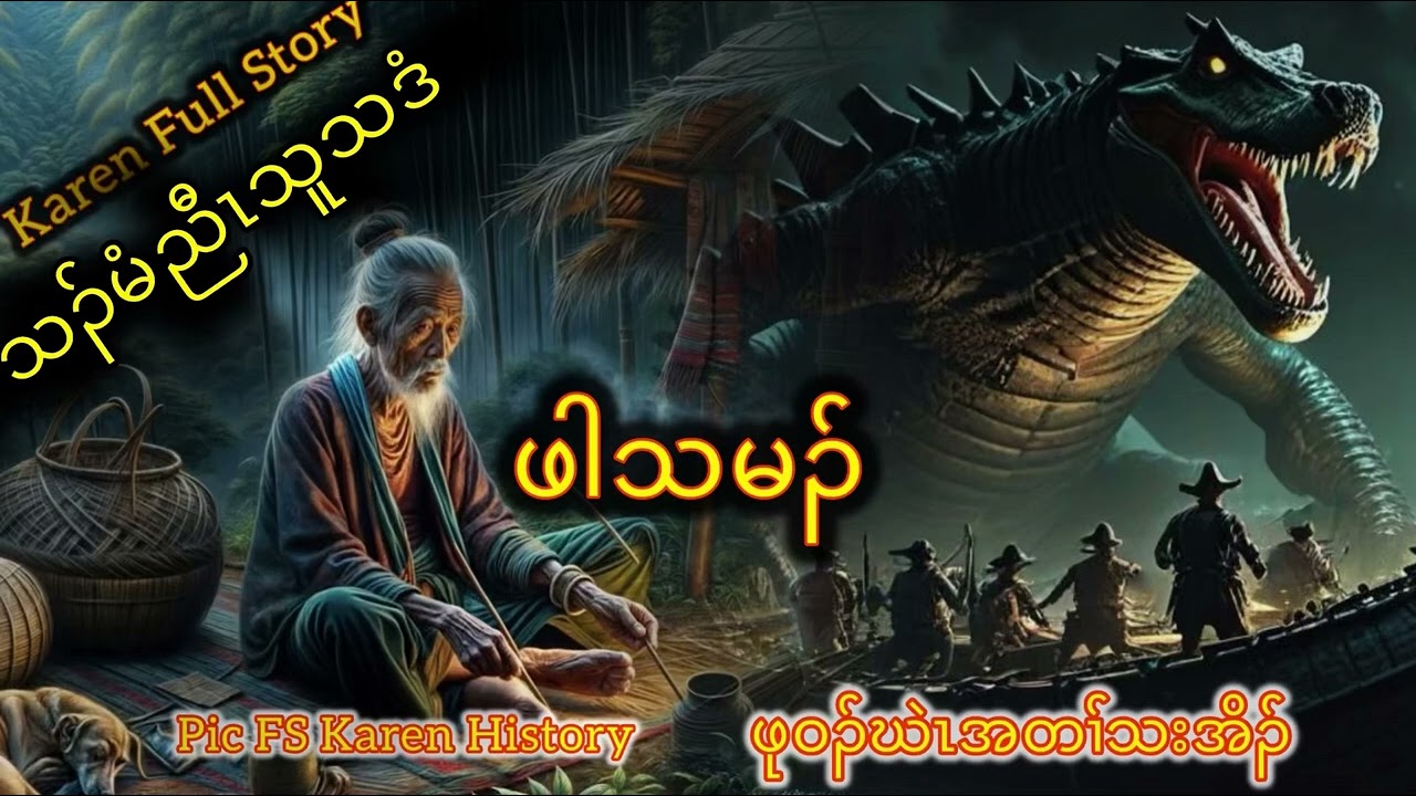 🔴Karen Full Story ဖါသမၣ်ဒီးဖုဝၣ်ဃဲၤ🔴