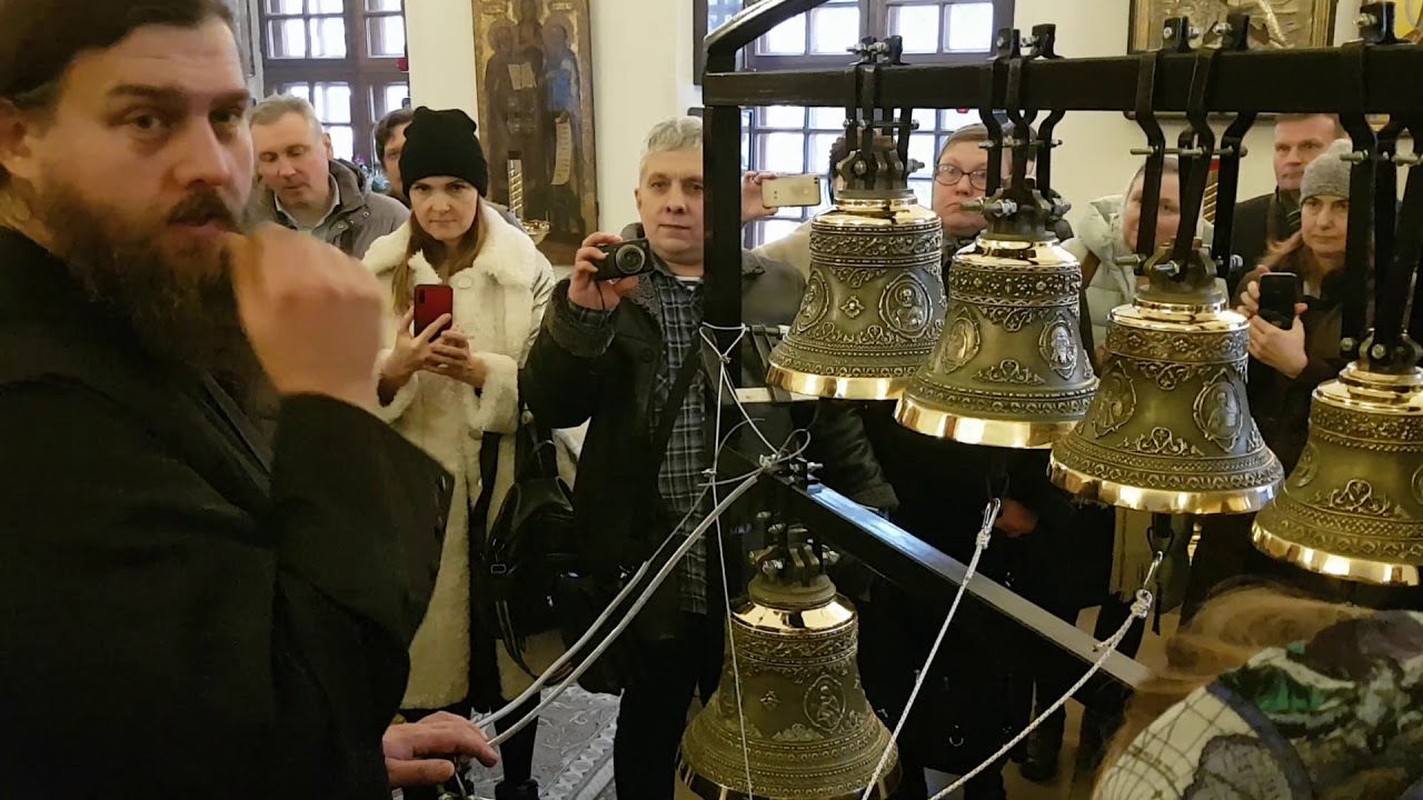 Мастер-класс колокольного звона иеродиакон Роман (Огрызков) часть I
