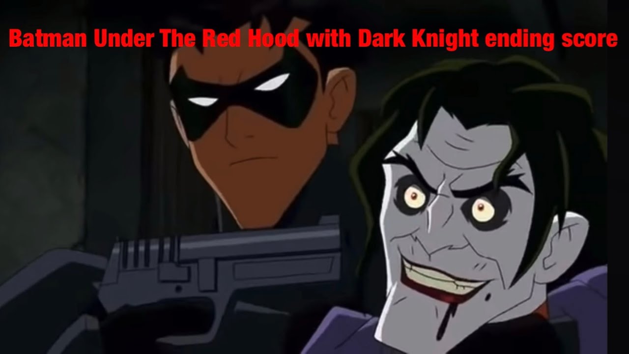 Batman Under The Red Hood ending with Dark Knight score (Watch The World Burn)