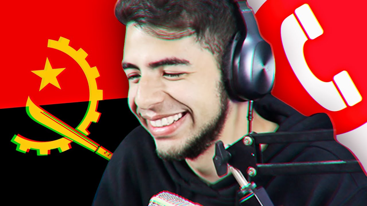 PASSEI TROTE para a ANGOLA KKKKKK 📞
