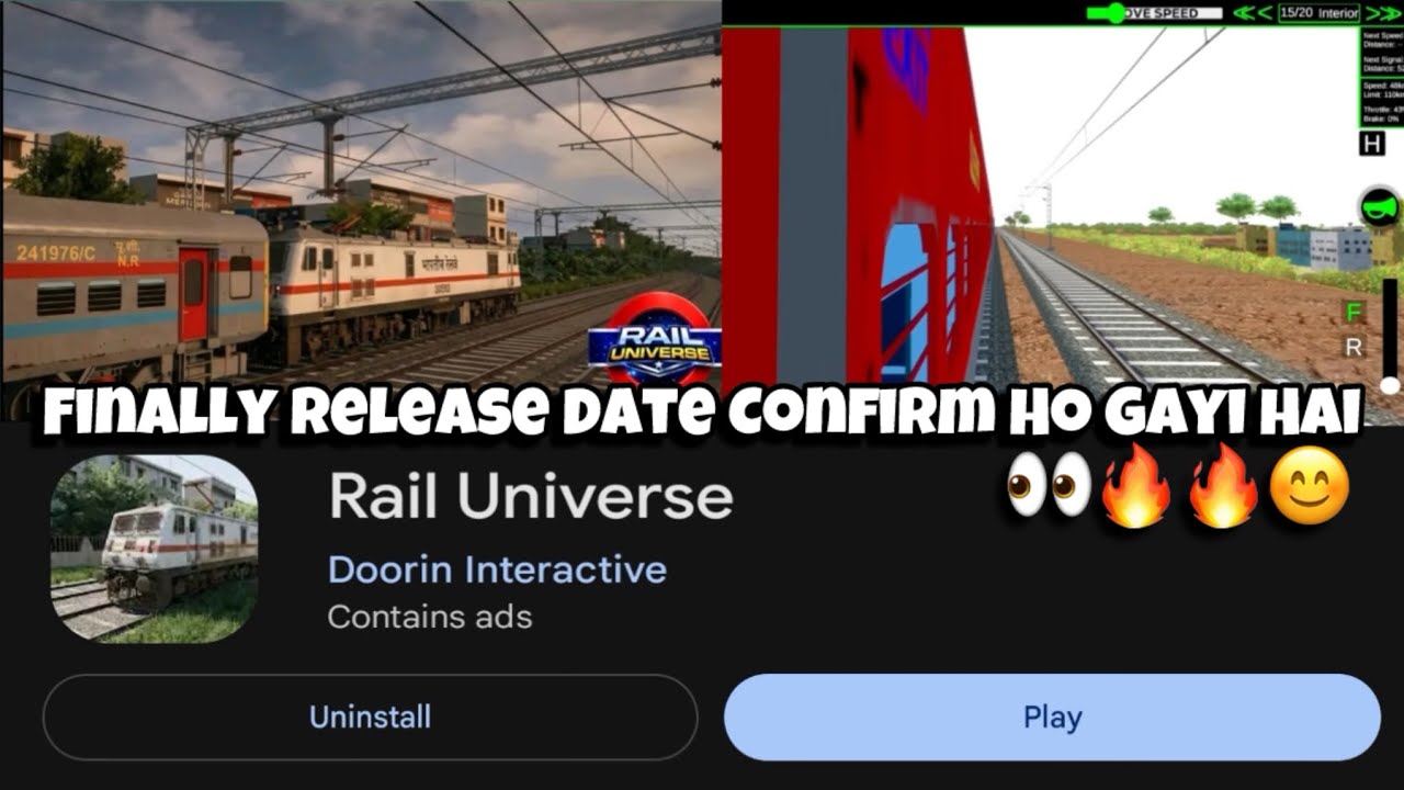 Rail Universe | Наконец-то подтверждена дата релиза 👀🔥🔥😊