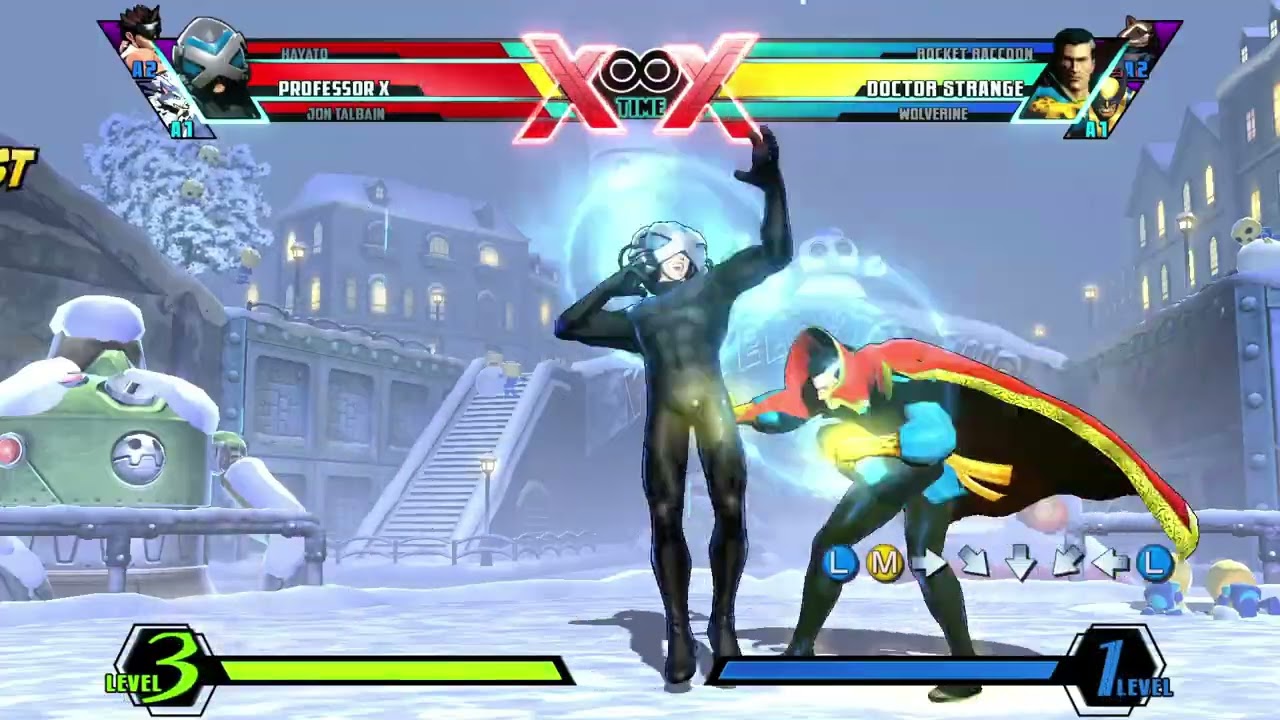 UMVC 3 CE - Professor X Combos (Mod By Shumariachi)