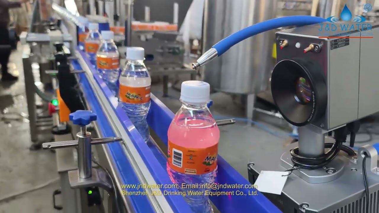 Bottled carbonated beverage production line