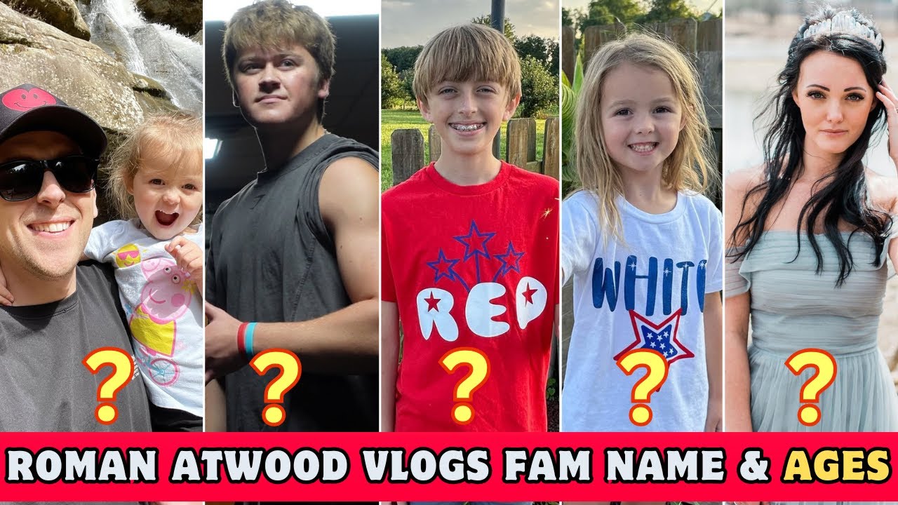 Roman Atwood Vlogs &ndash; Family Members Name And Real Ages April 2025