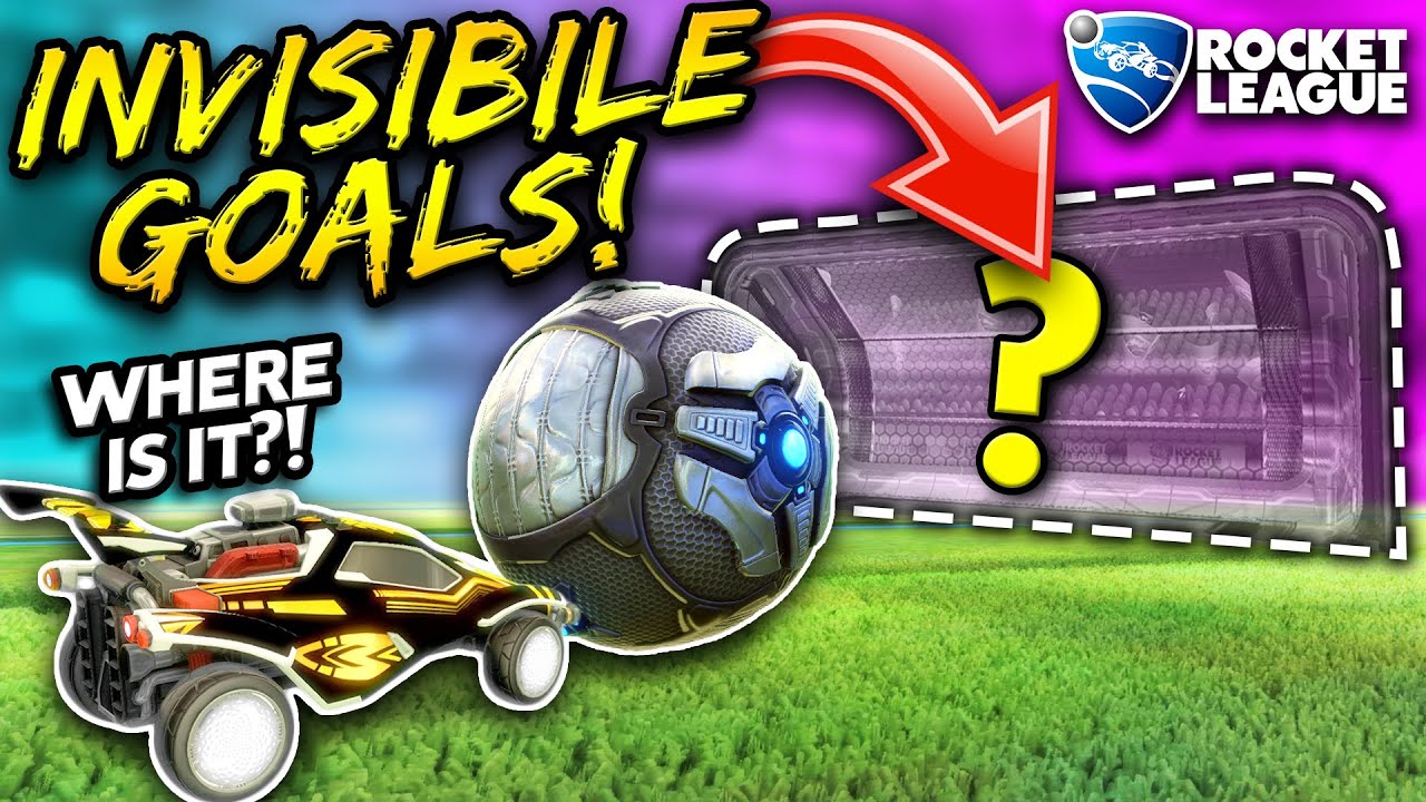 Rocket League, but you have to FIND THE GOAL