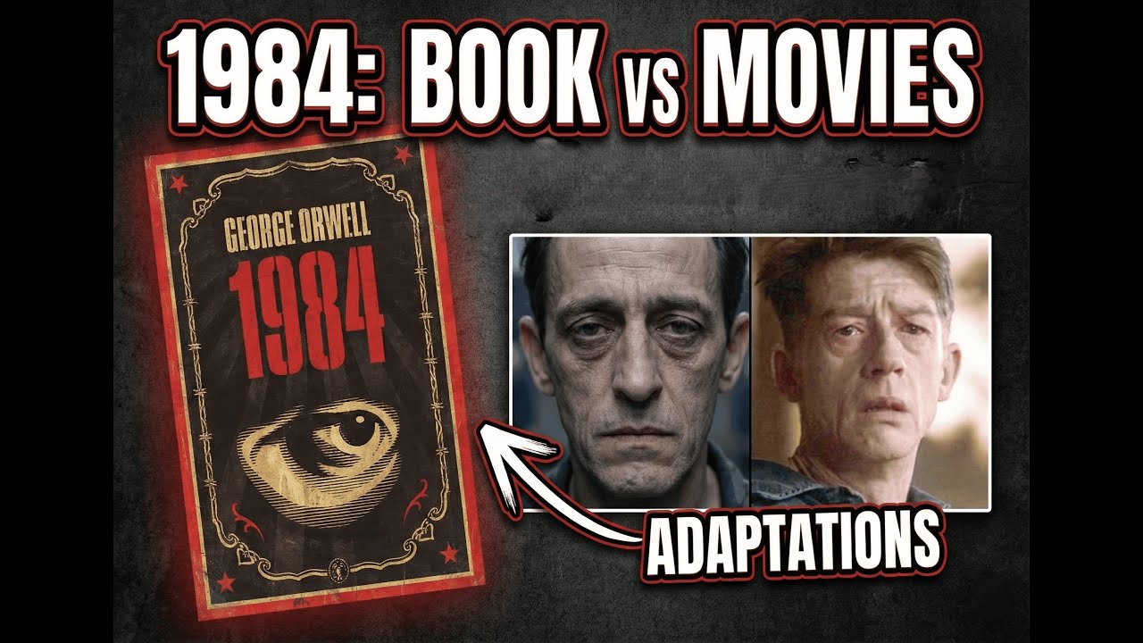 1984 Book vs Movie Characters