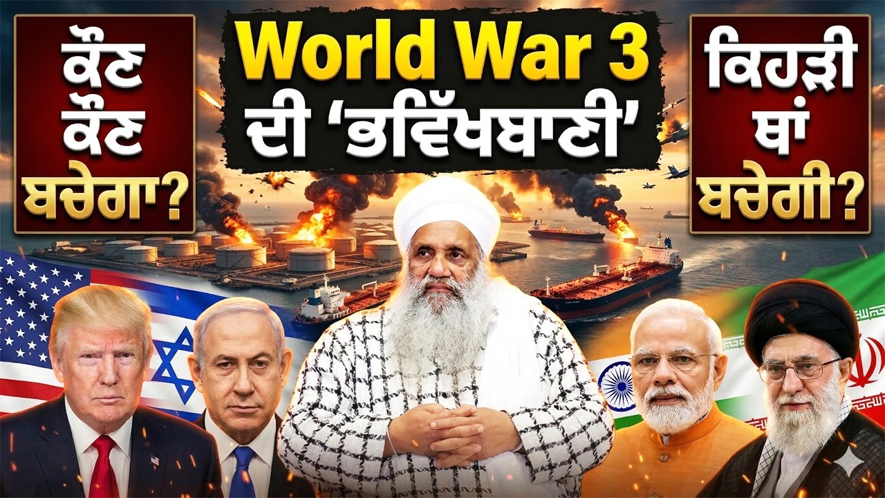 World War 3 ਦੀ ਭਵਿੱਖਬਾਣੀ! ਕੌਣ ਬਚੇਗਾ? ਕਿਹੜੀ ਥਾਂ ਬਚੇਗੀ?